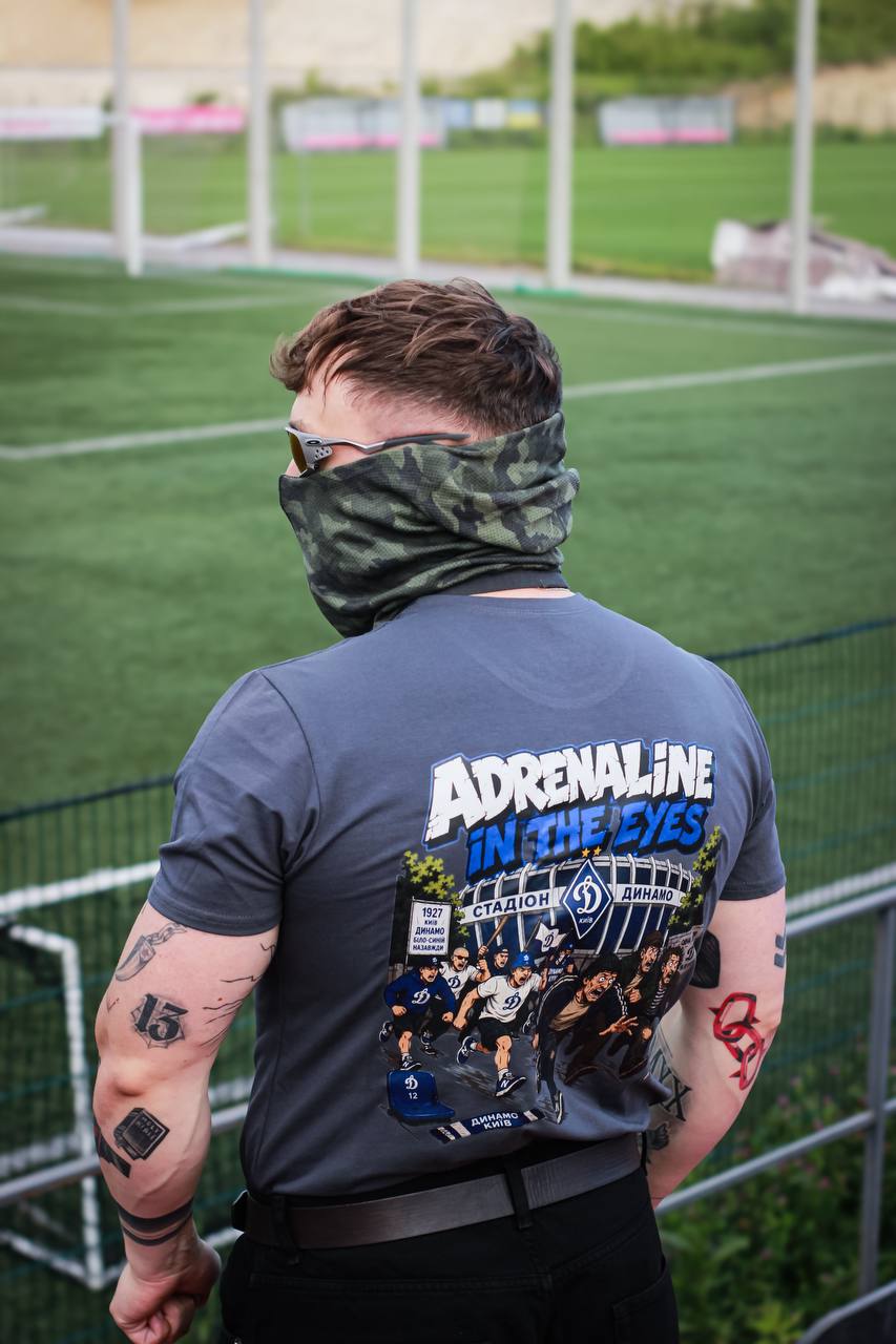 T-shirt Adrenaline In The Eyes Graphite