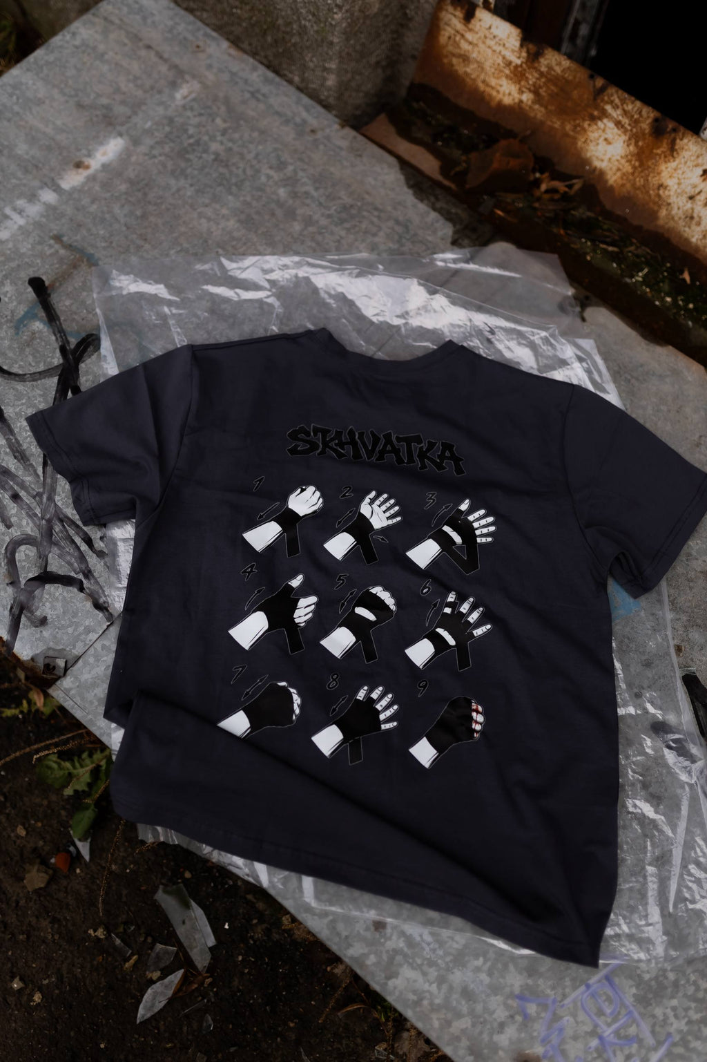 T-shirt Fight Ready Graphite