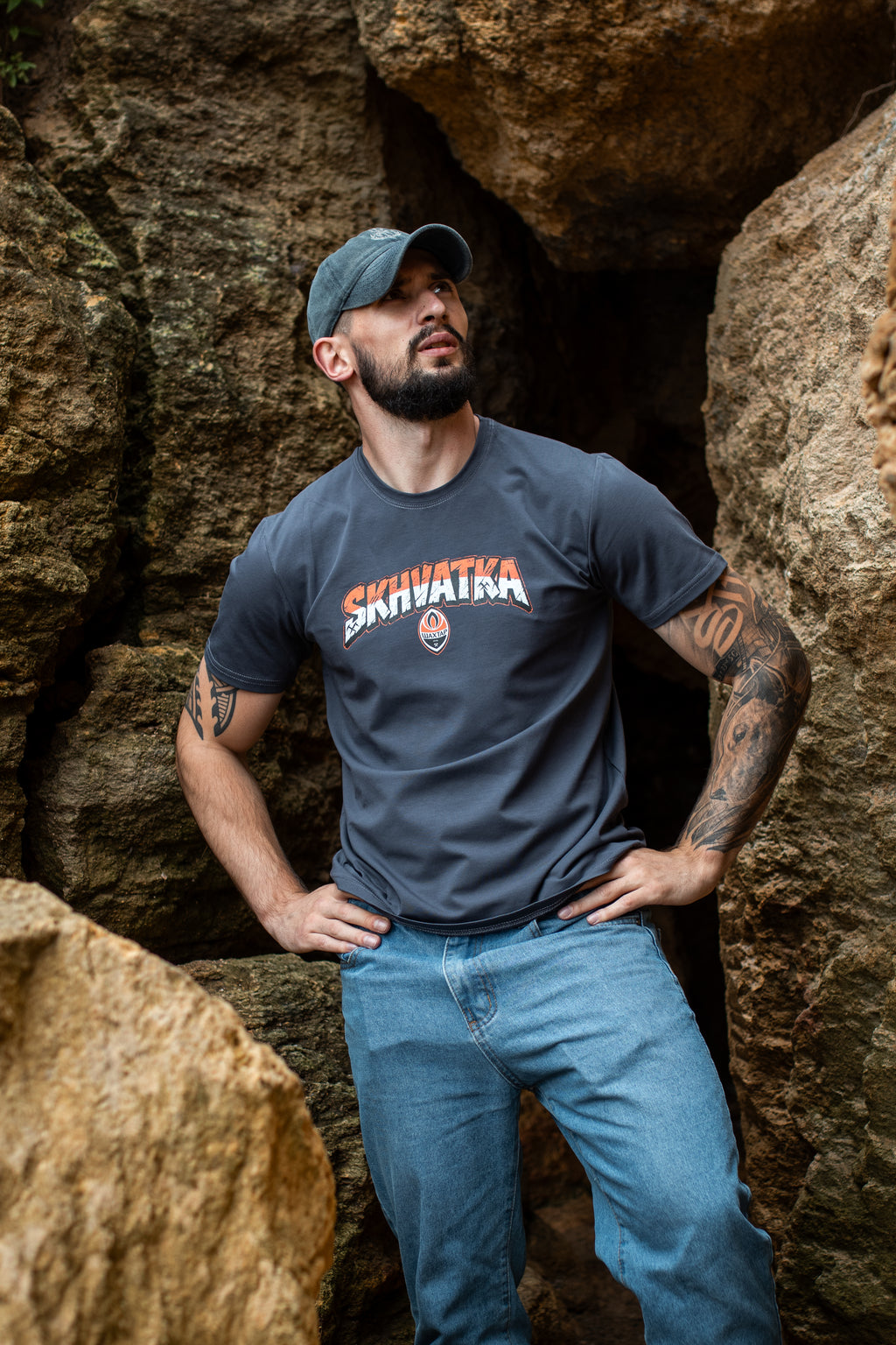T-shirt United We Stand Graphite