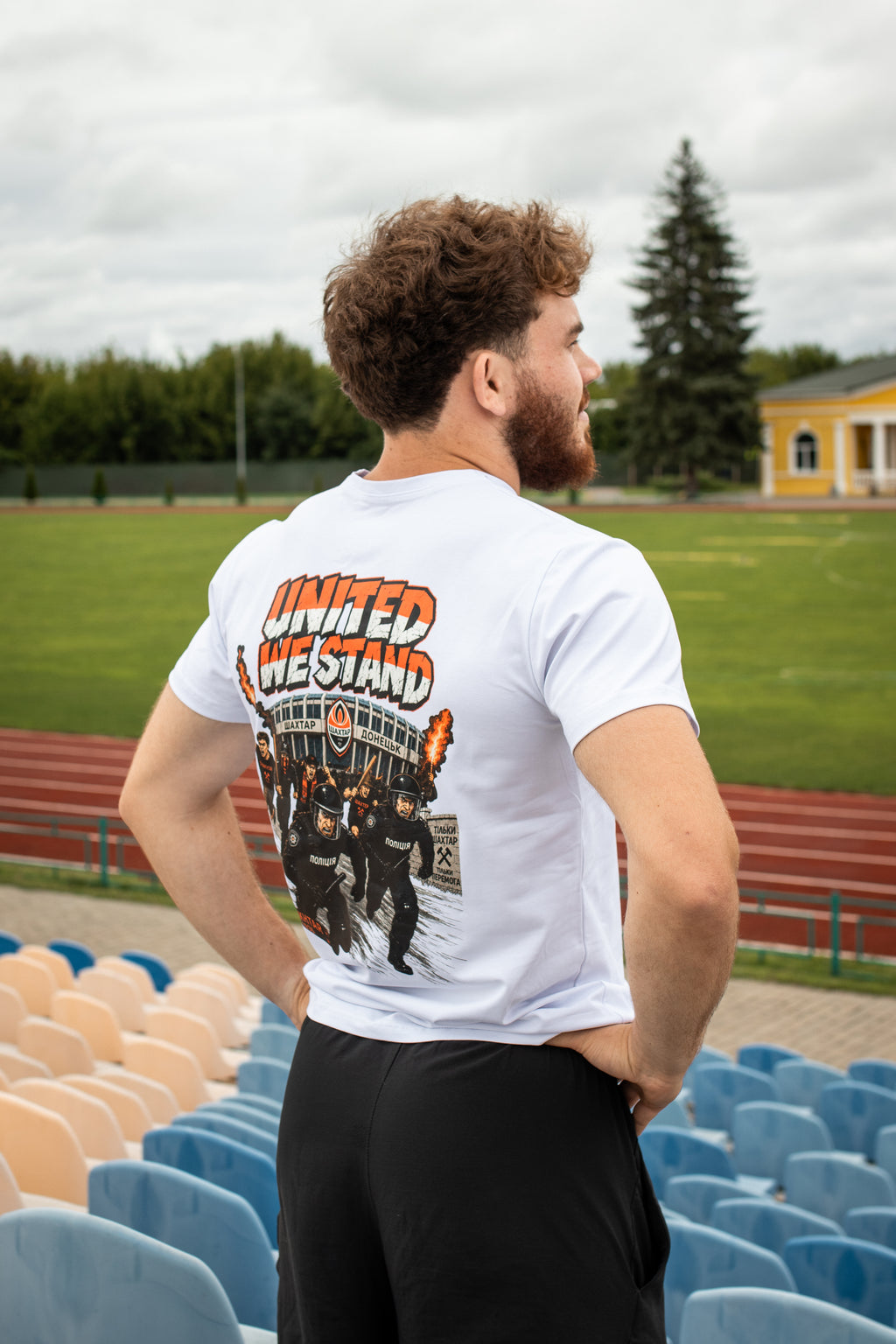 T-shirt United We Stand White