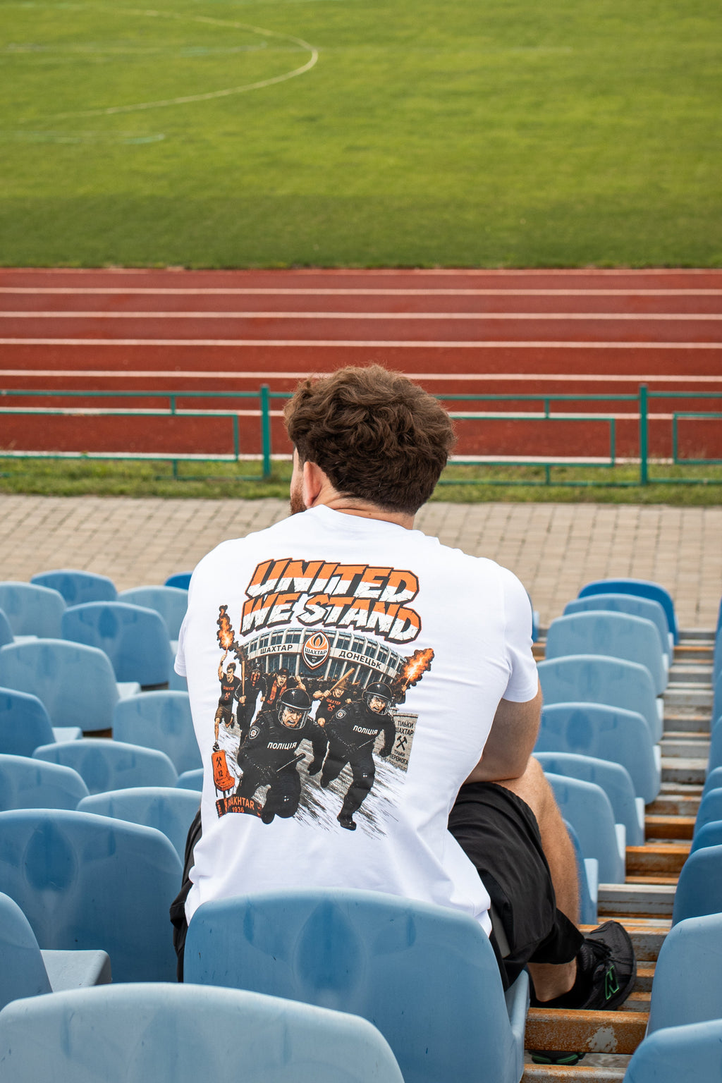 T-shirt United We Stand White