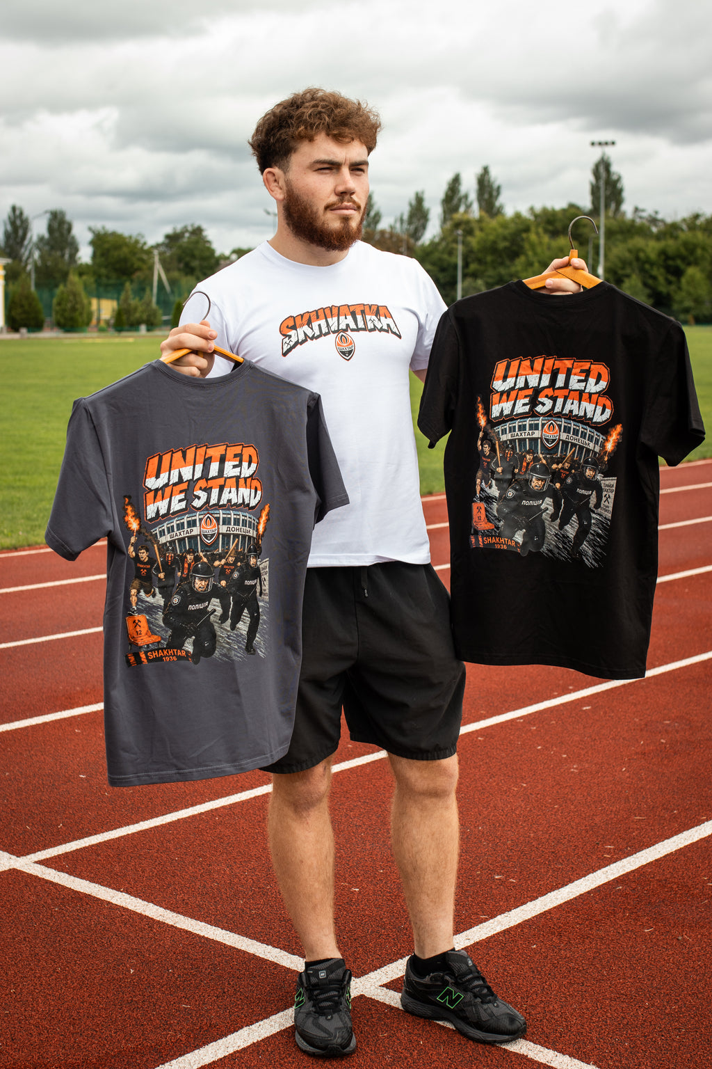 T-shirt United We Stand Black