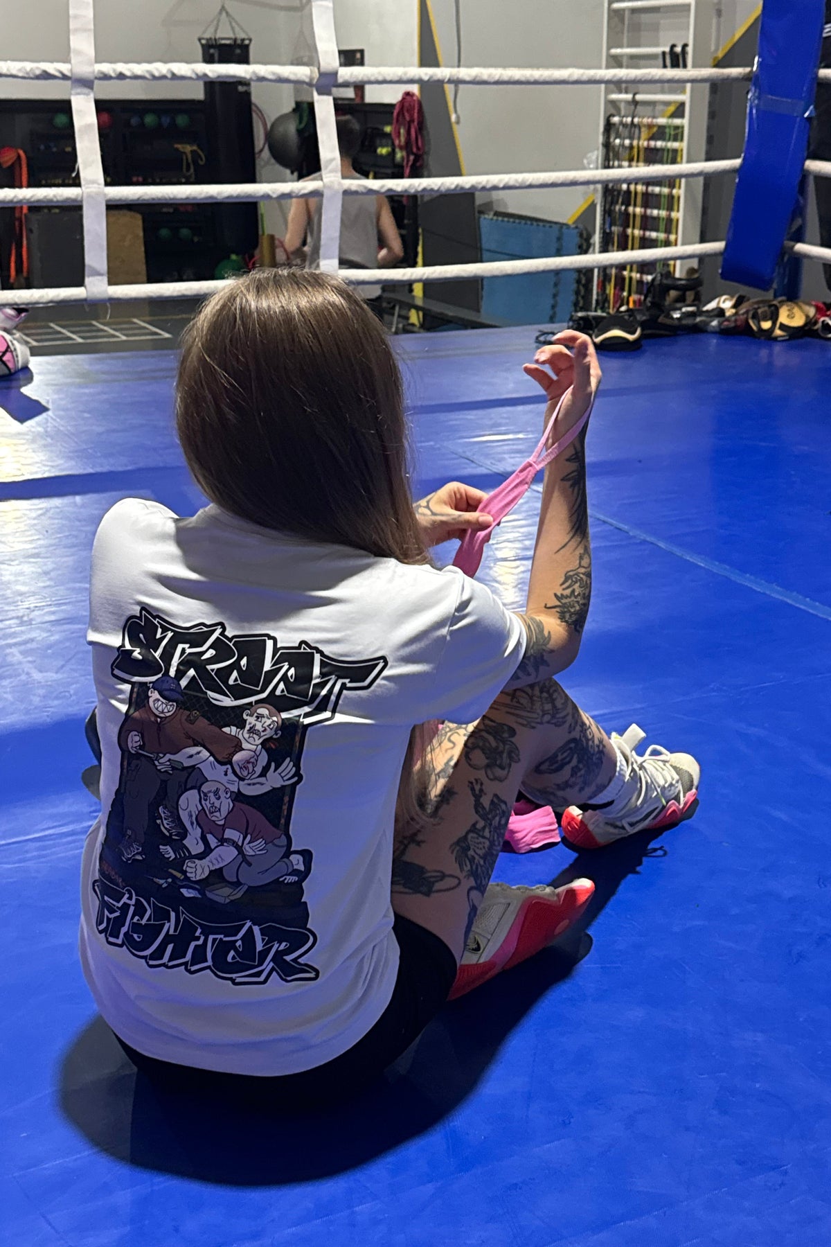 T-shirt Street Fighter White