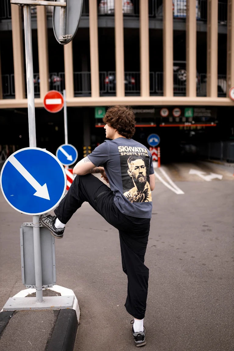 T-shirt Conor McGregor Graphite