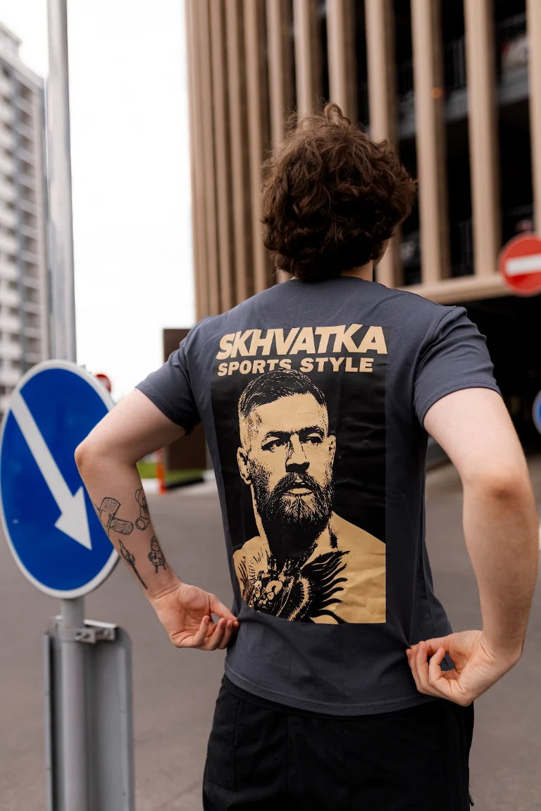 T-shirt Conor McGregor Graphite