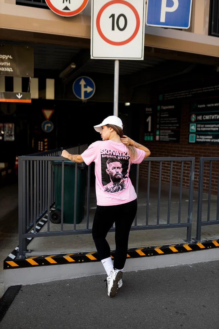 T-shirt Conor McGregor Pink