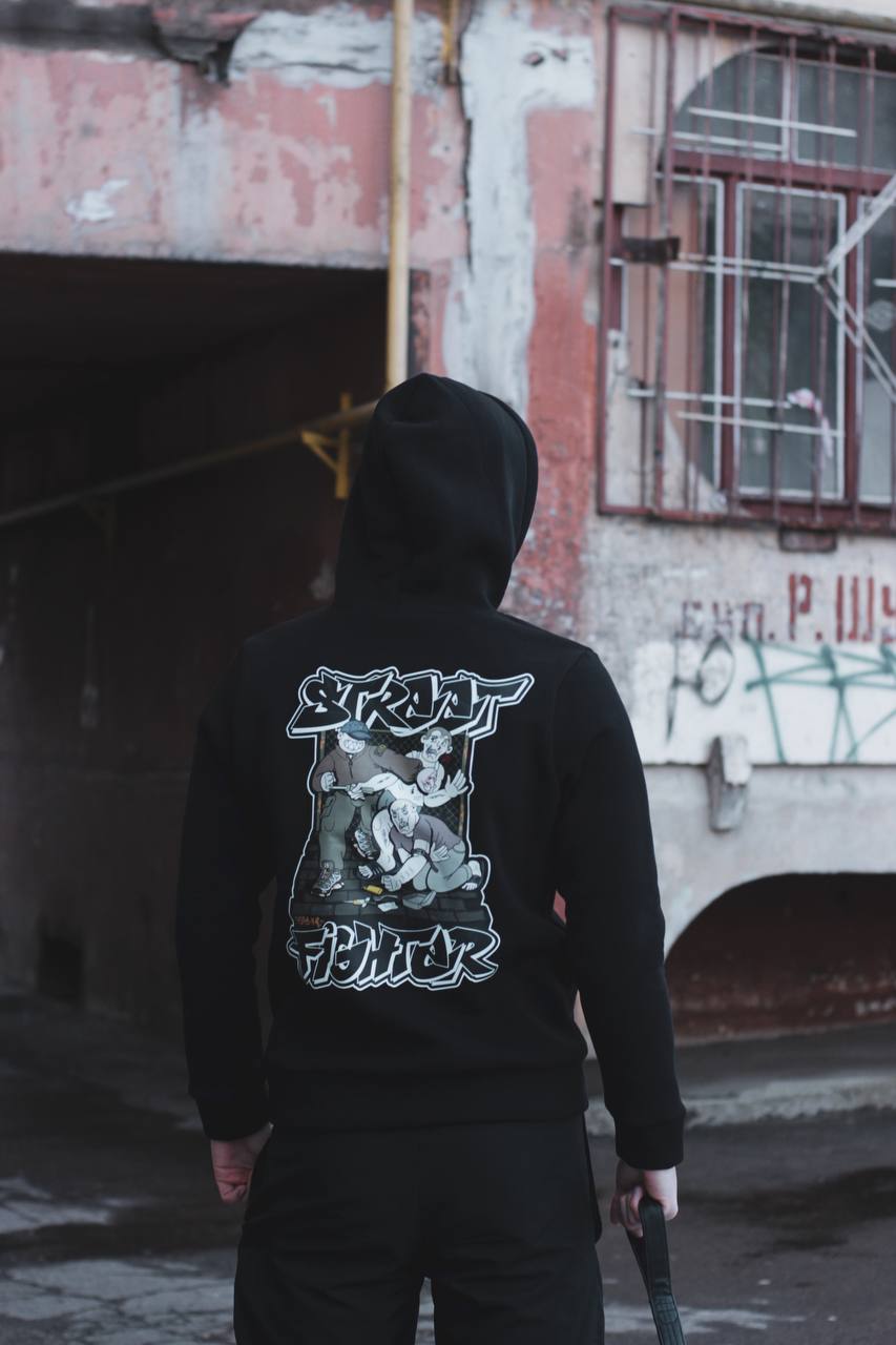 Hoodie Street Fighter