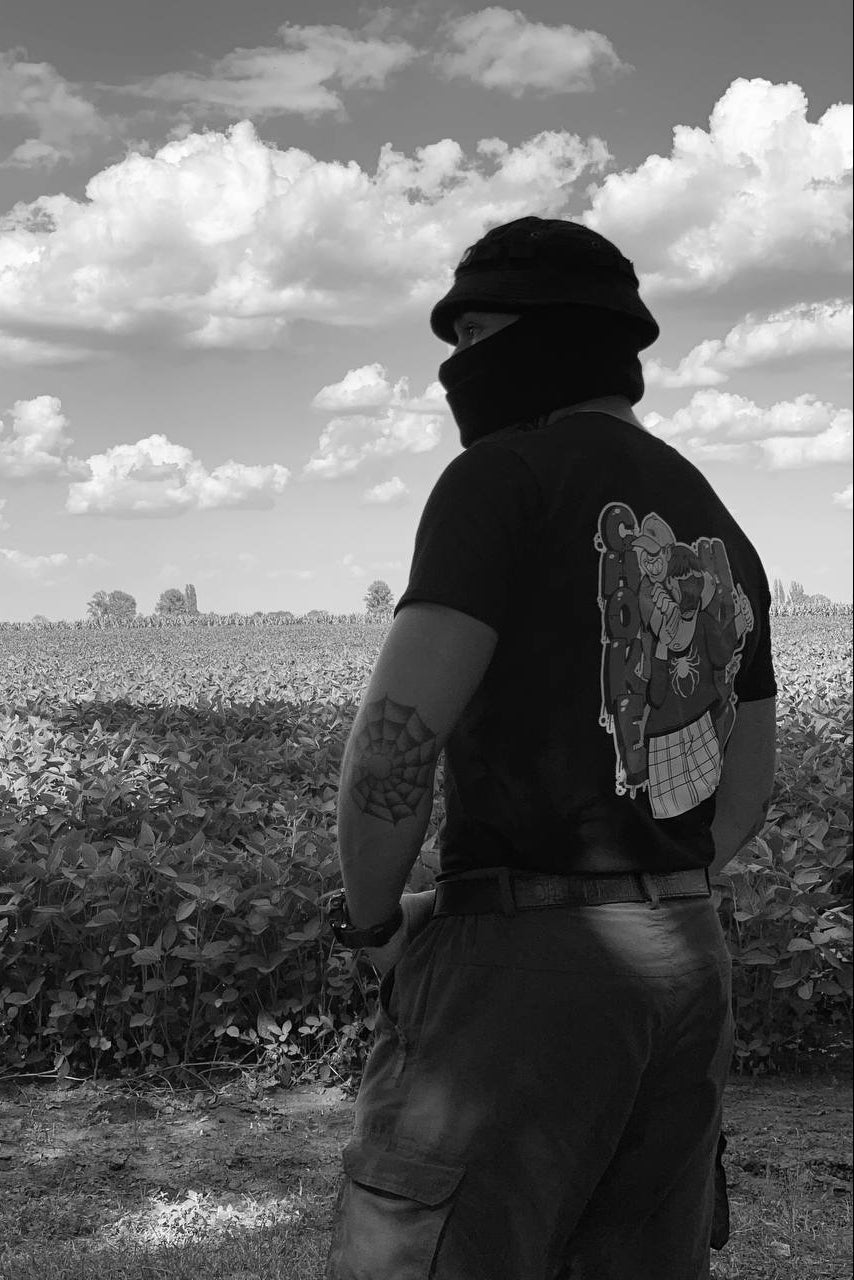 T-shirt Choke Hold Black