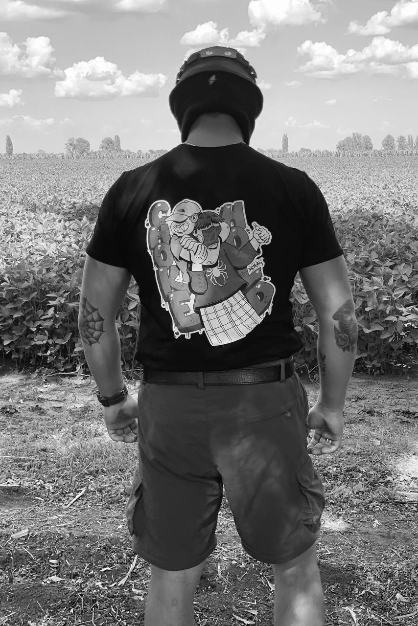 T-shirt Choke Hold Black