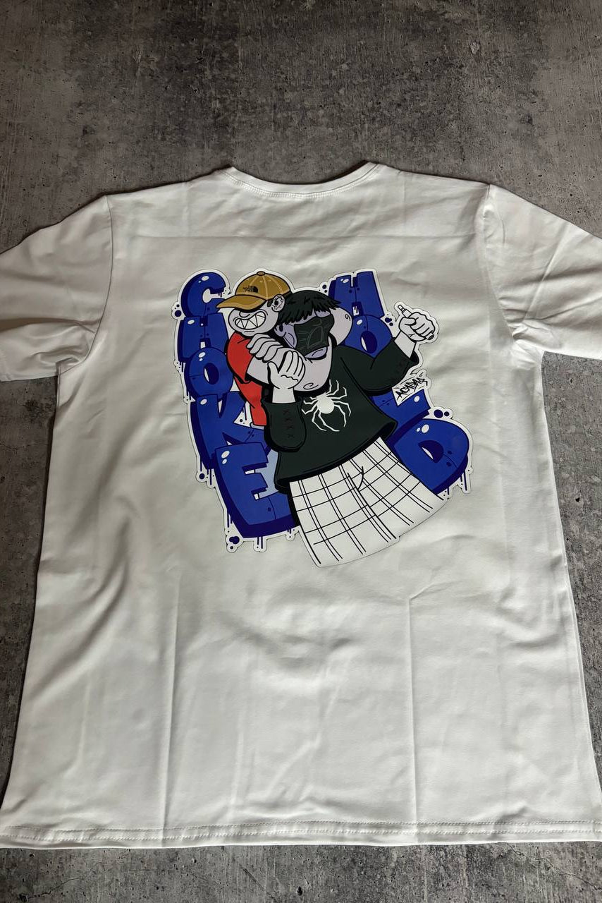 T-shirt Choke Hold White