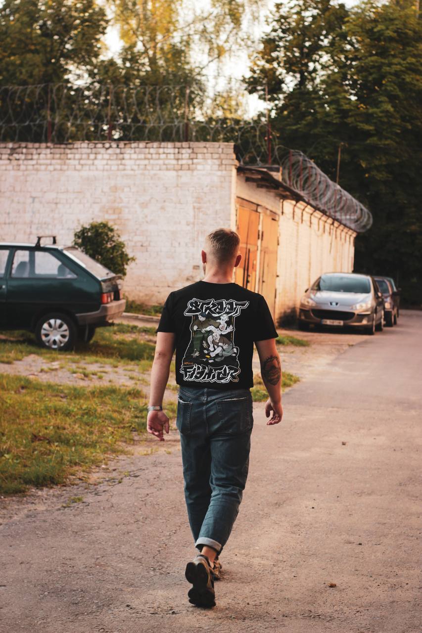 T-shirt Street Fighter Black