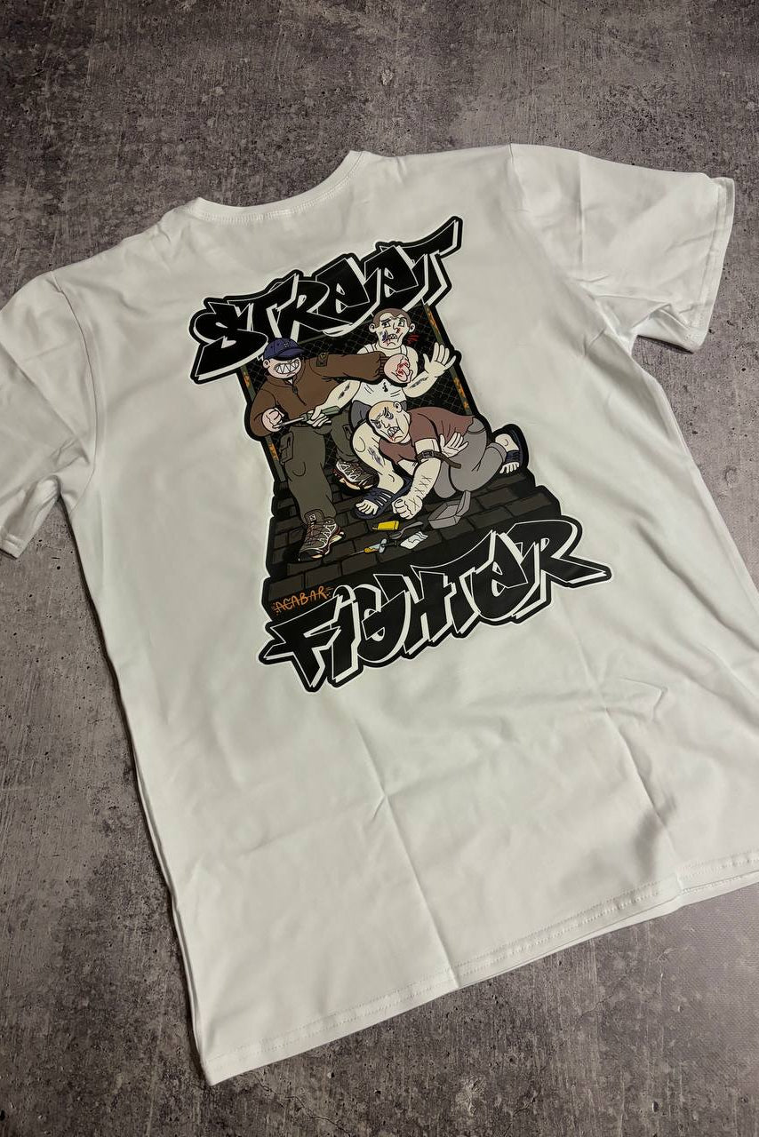 T-shirt Street Fighter White