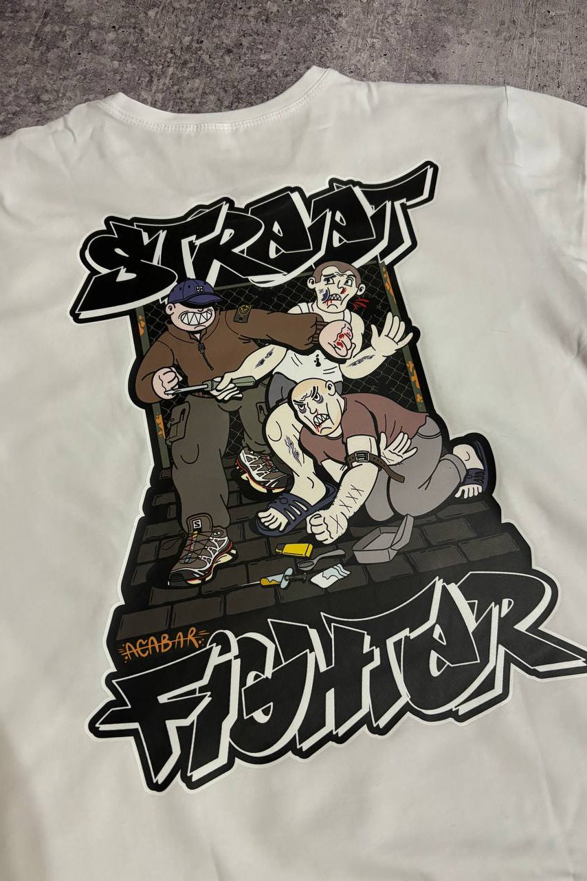 T-shirt Street Fighter White