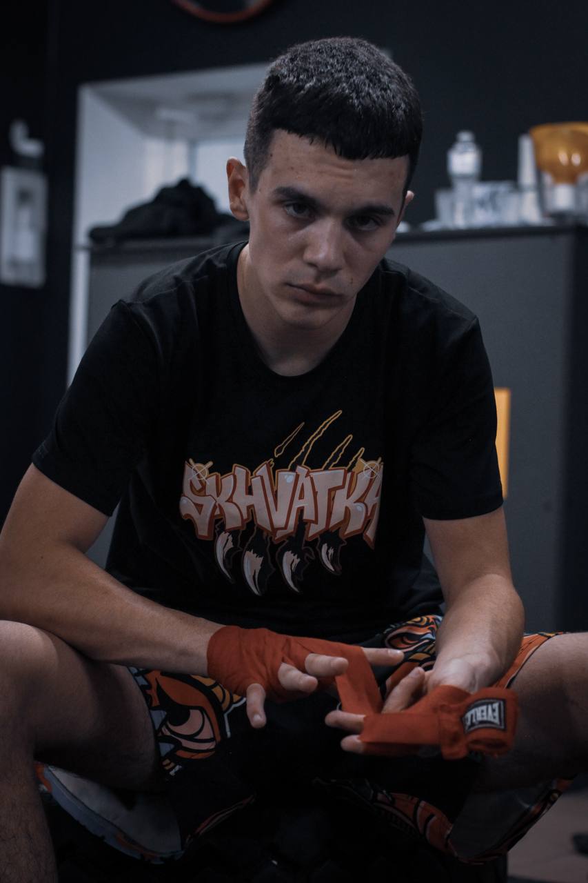 T-shirt Kick Box Black