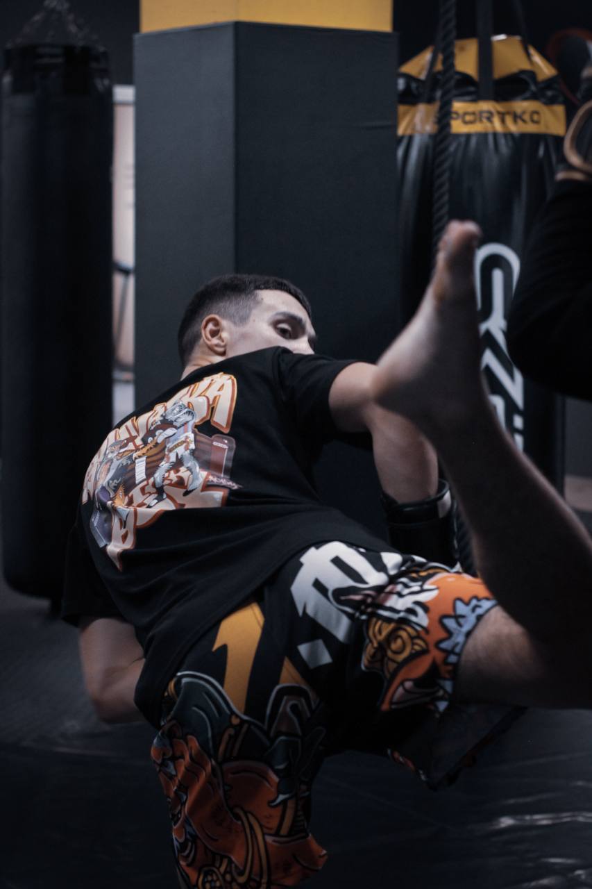 T-shirt Kick Box Black