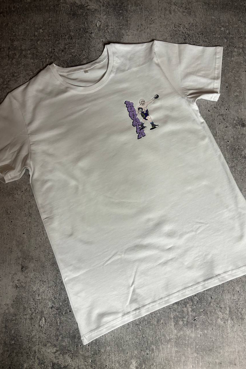 T-shirt Right On Target White