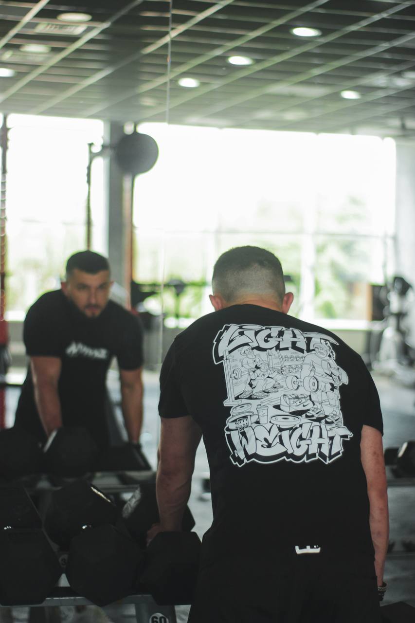 T-shirt Light Weight Black