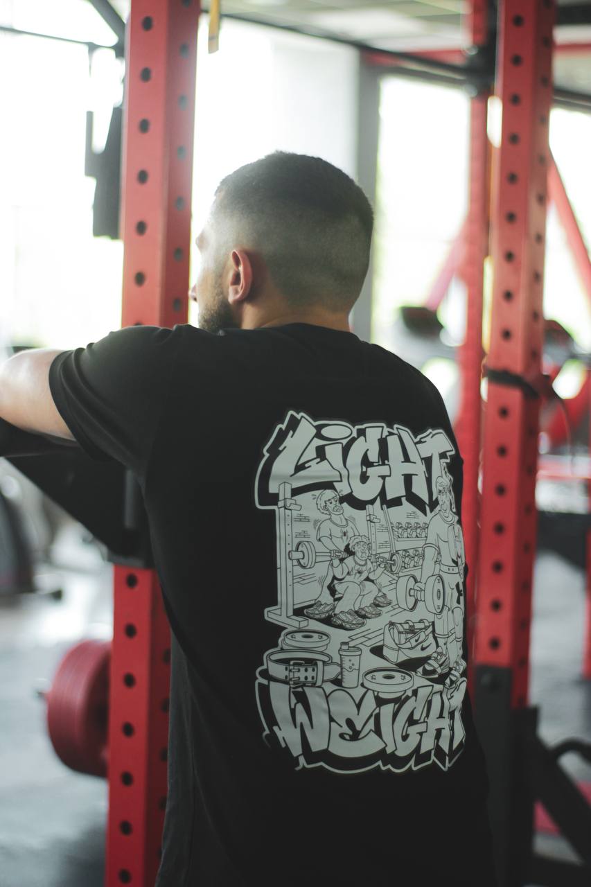 T-shirt Light Weight Black