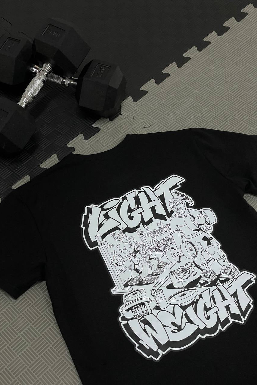 T-shirt Light Weight Black