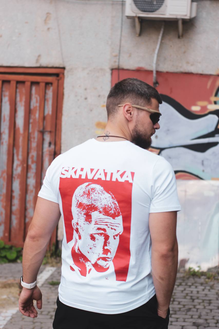 T-shirt Nate Diaz White