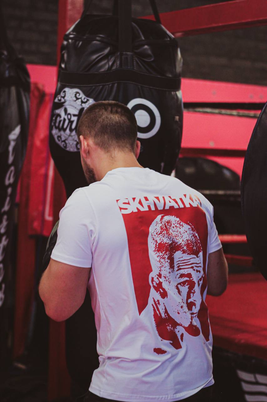 T-shirt Nate Diaz White