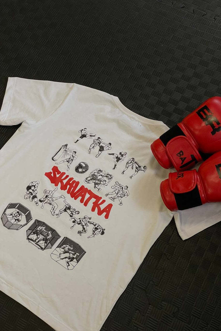 T-shirt Battles White