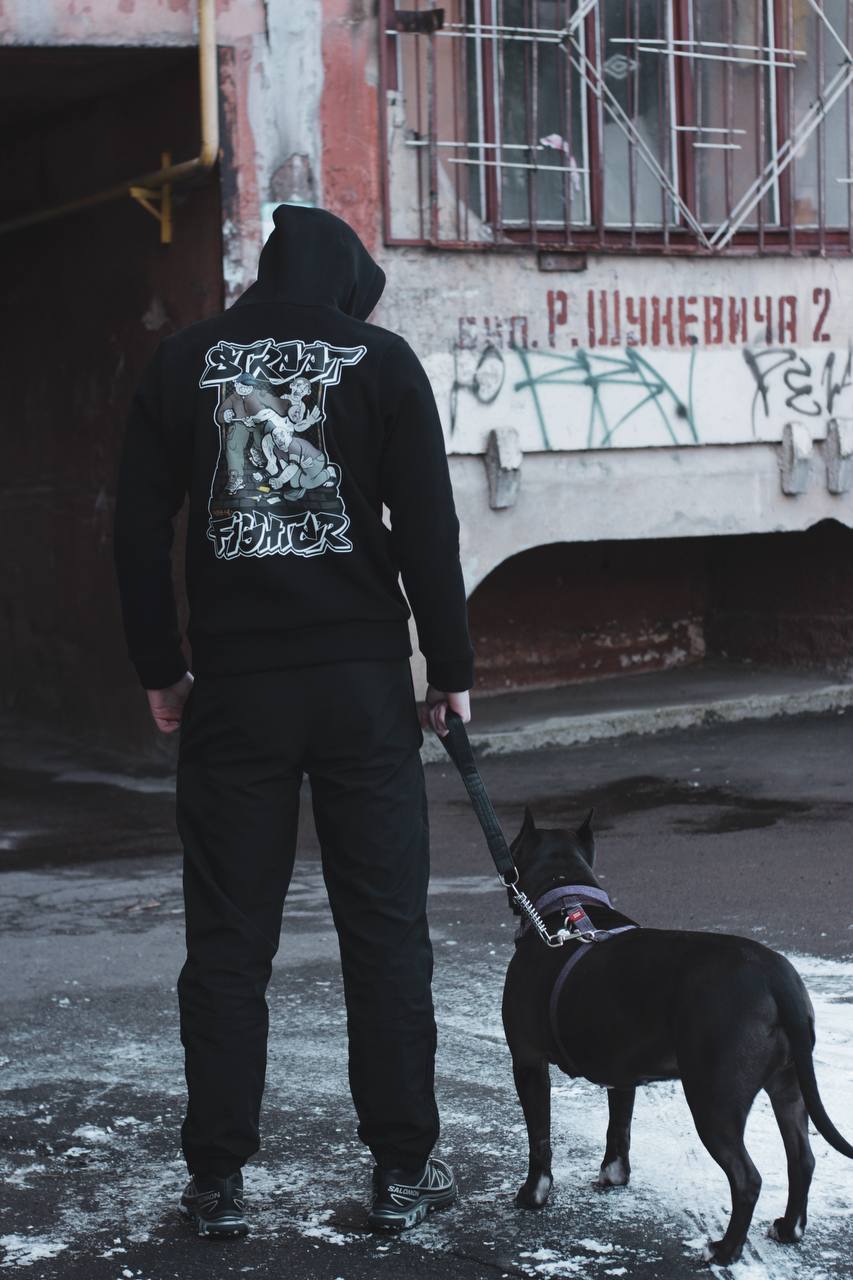 Hoodie Street Fighter